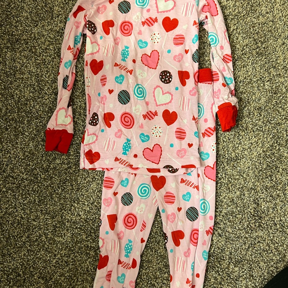 Little Sleepies Valentines Day PJs